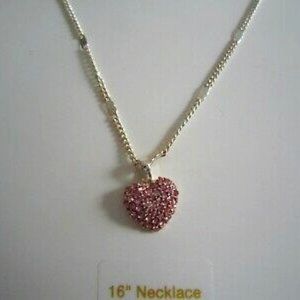 vera bradley "you are loved" heart necklace